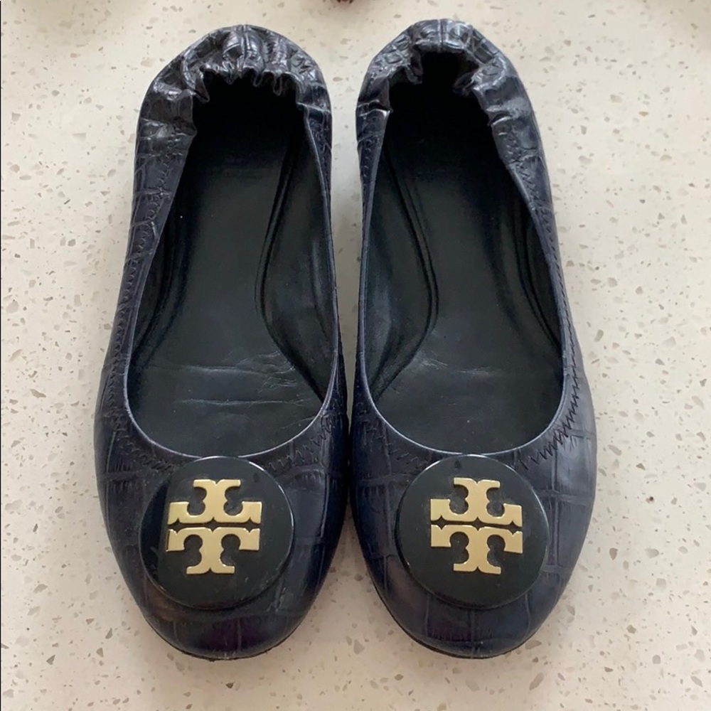 Tory Burch Navy  Flats size 8